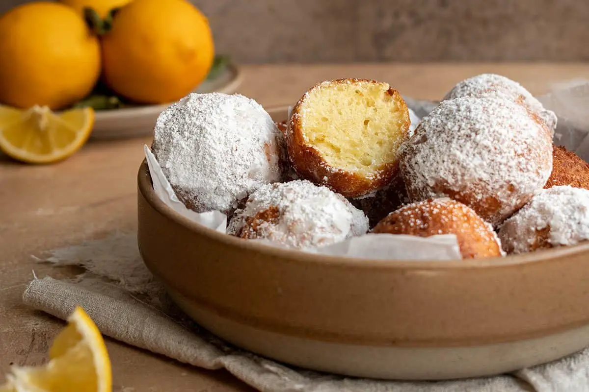 meyer lemon fritters