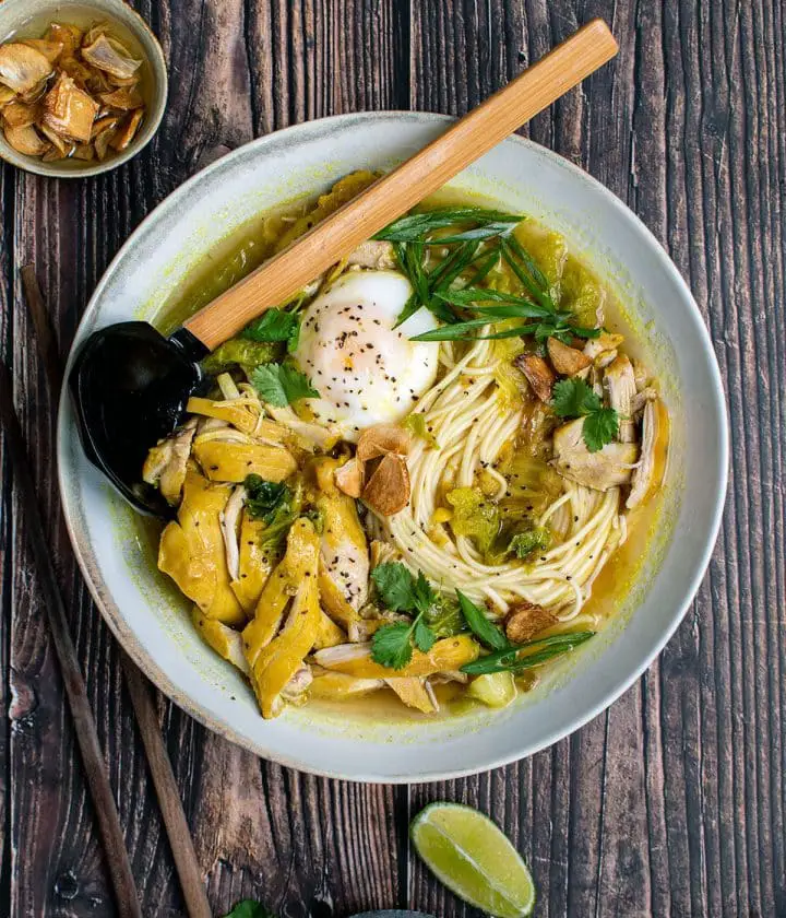 lemongrass turmeric chicken noodle soup