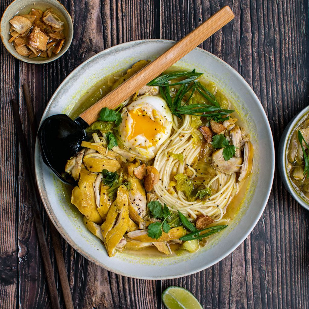 lemongrass turmeric chicken noodle soup