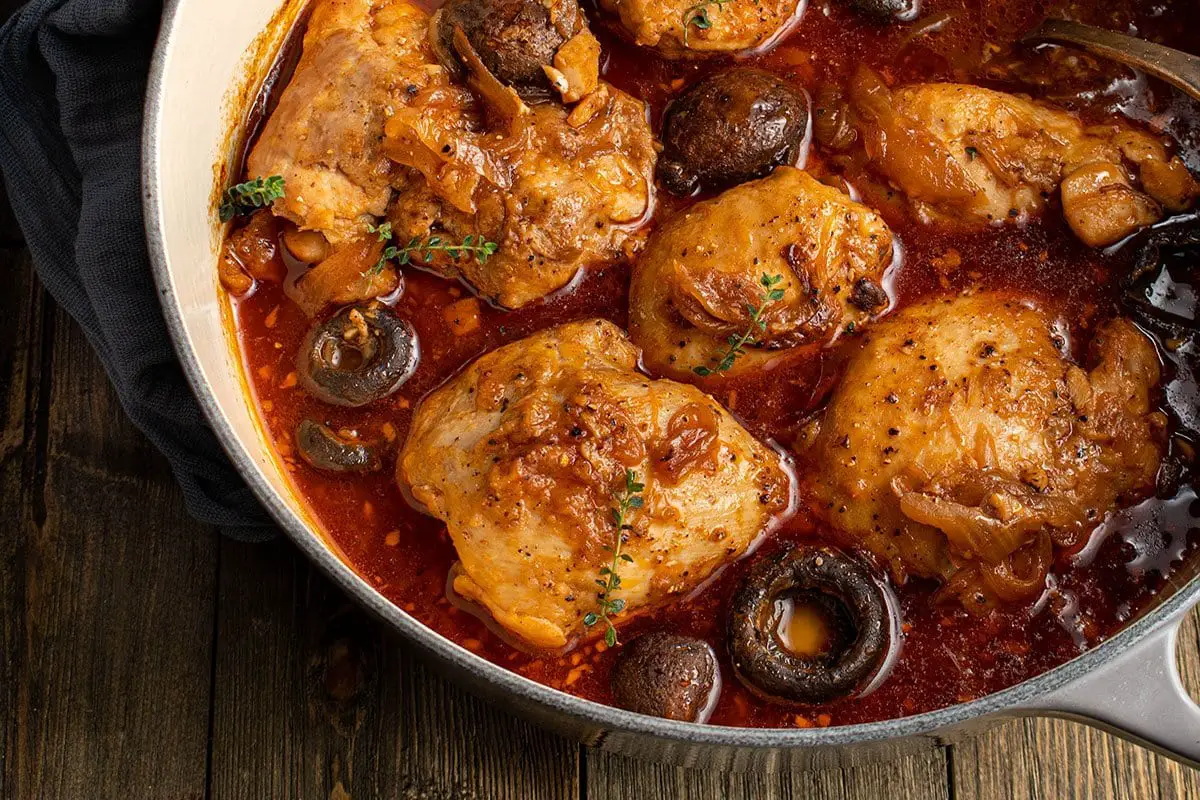 vinegar braised chicken