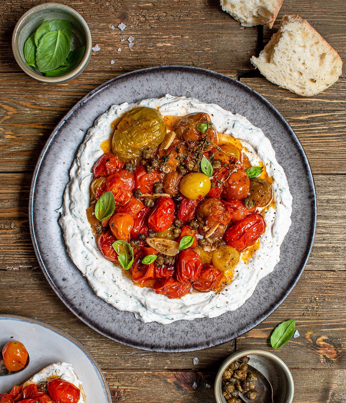 brown butter roasted tomatoes