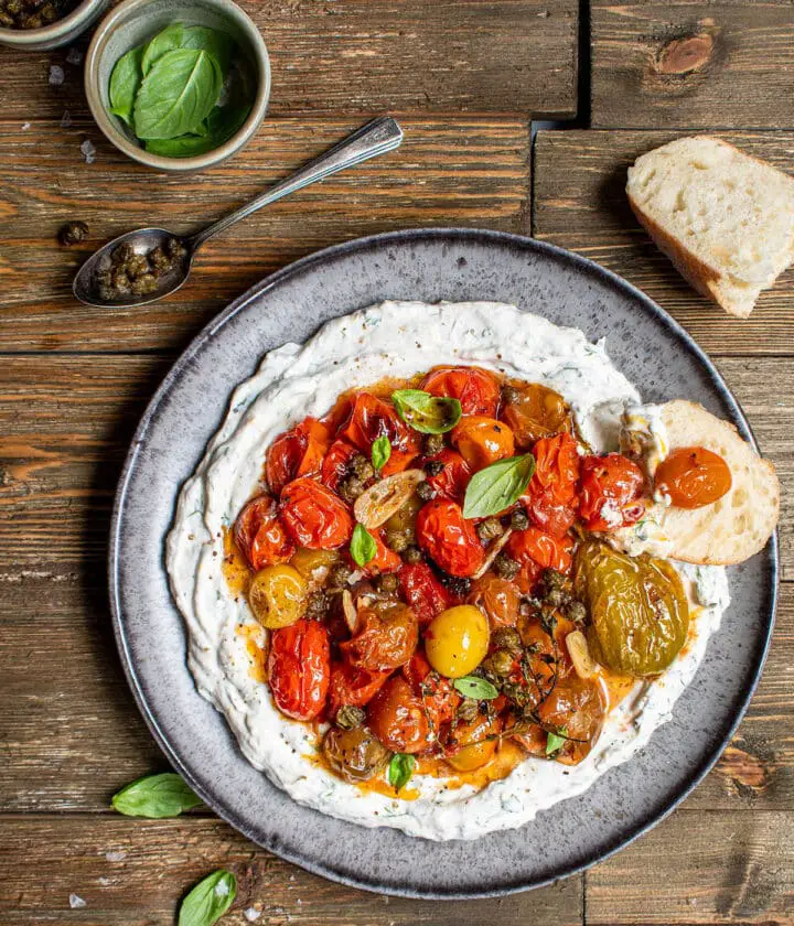 brown butter roasted tomatoes