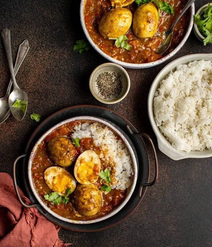 szechuan egg curry