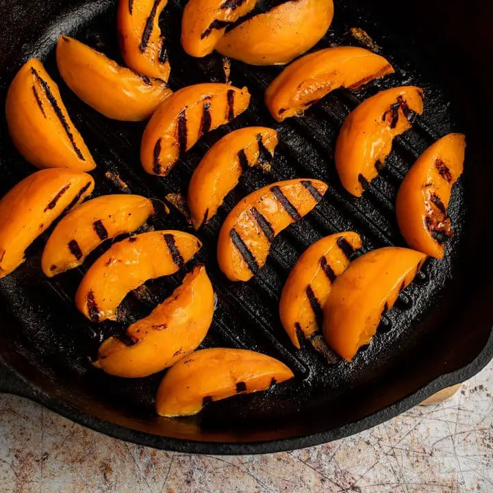 grilled apricots