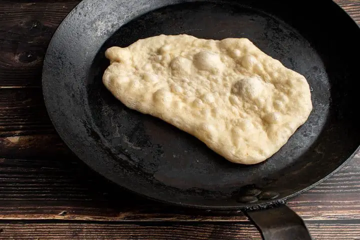 cook bread on skillet