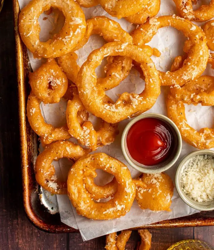 Beer Battered Onion Rings - Cherry on my Sundae