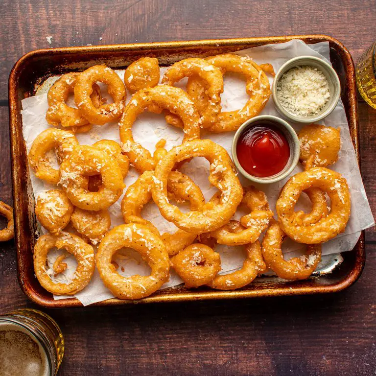 Beer Battered Onion Rings - Cherry on my Sundae