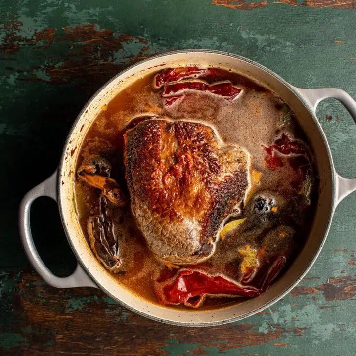 braise brisket in the oven