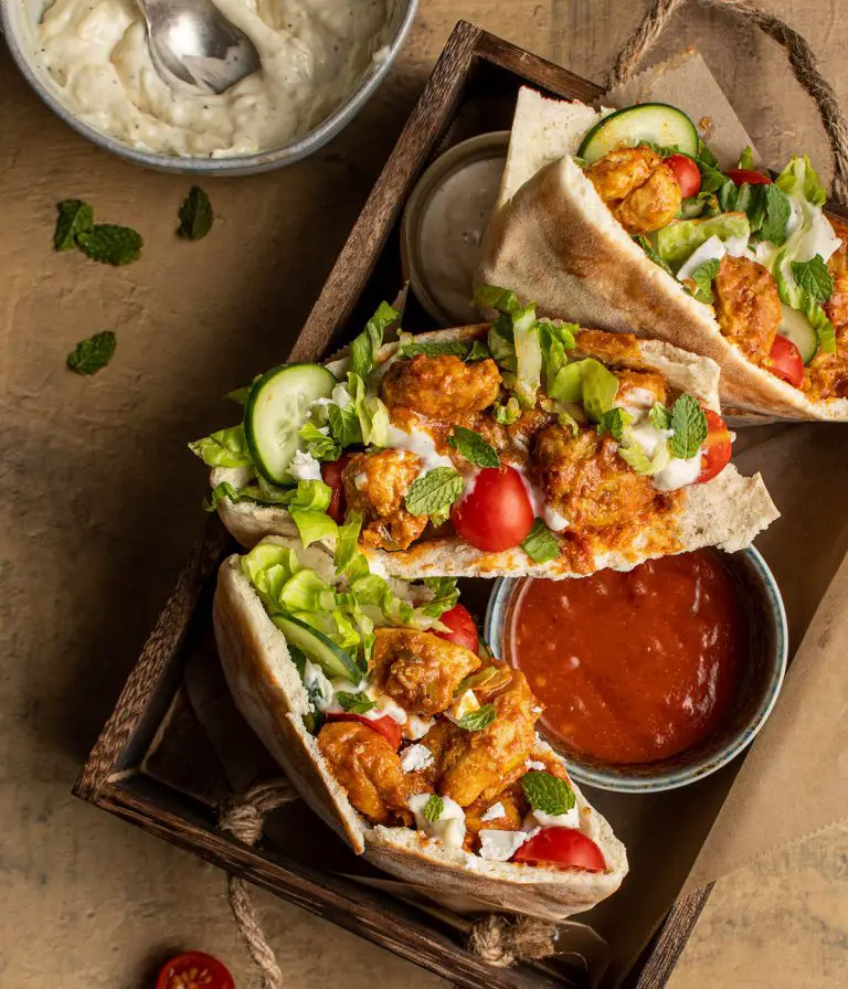 Chicken Tikka Masala Pita Wraps - Cherry on my Sundae