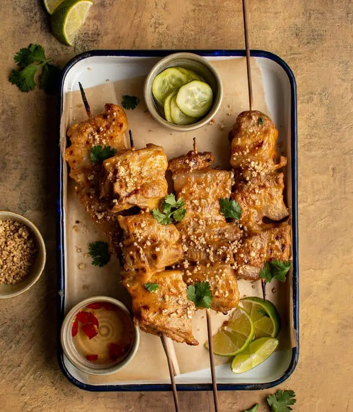 pork belly satay