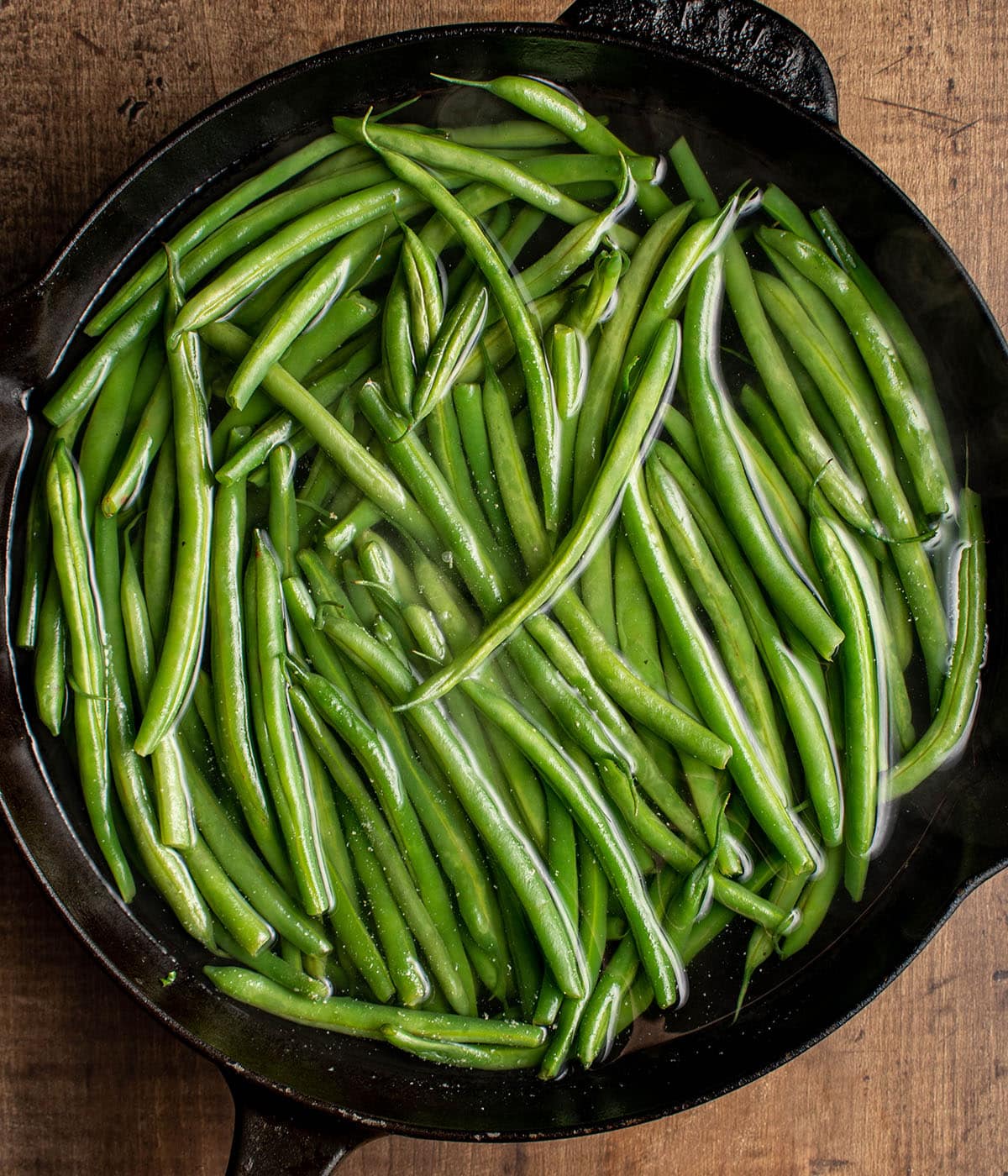 Green Beans with Parmesan Crisps - Cherry on my Sundae