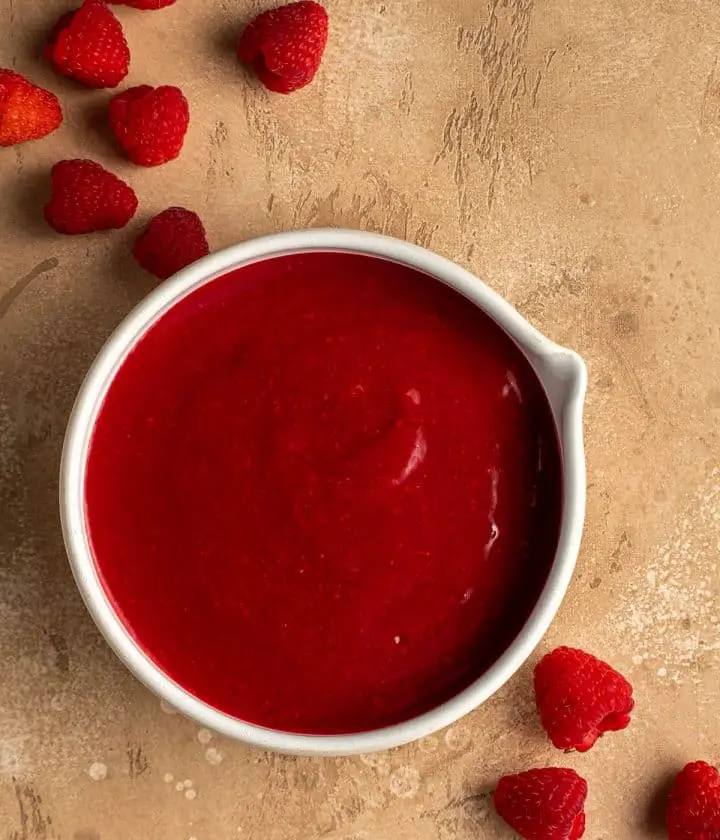 raspberry sauce