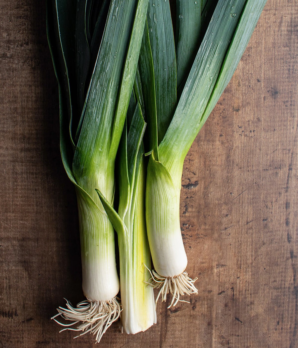 fresh leeks