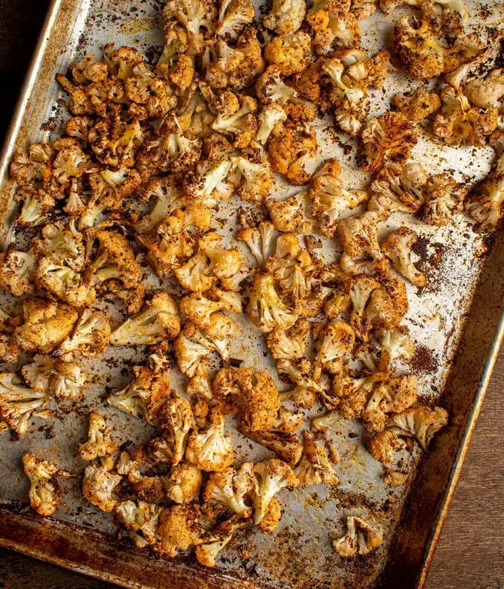 roasted cauliflower