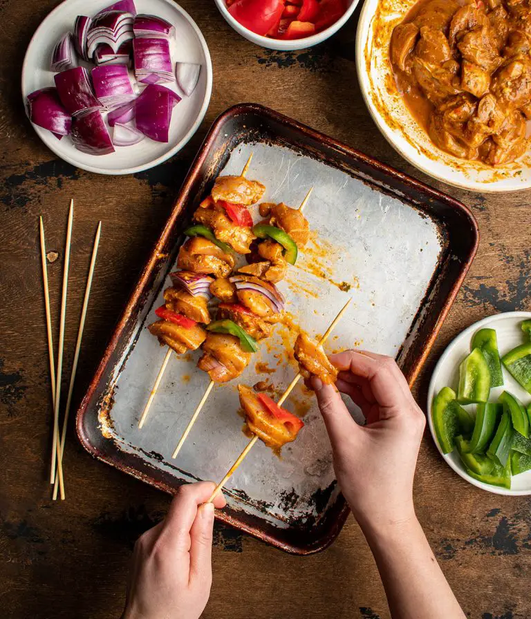 Piri Piri Chicken Skewers - Cherry On My Sundae