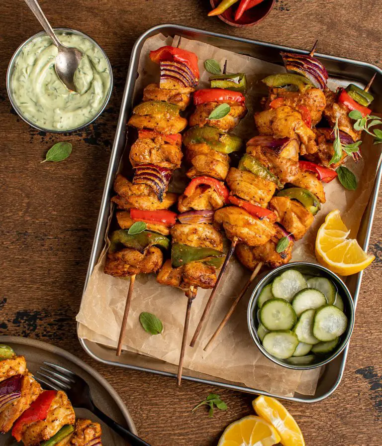 Piri Piri Chicken Skewers - Cherry On My Sundae