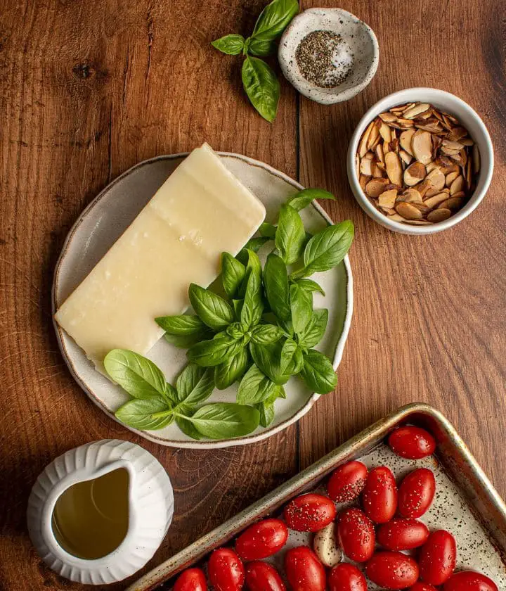 ingredients for pesto