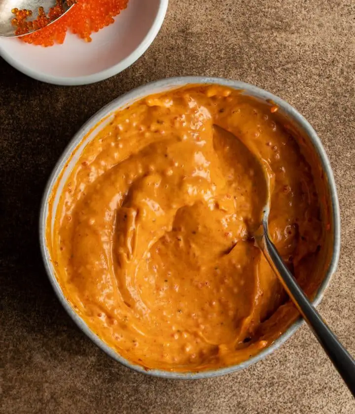 tobiko gochujang aioli