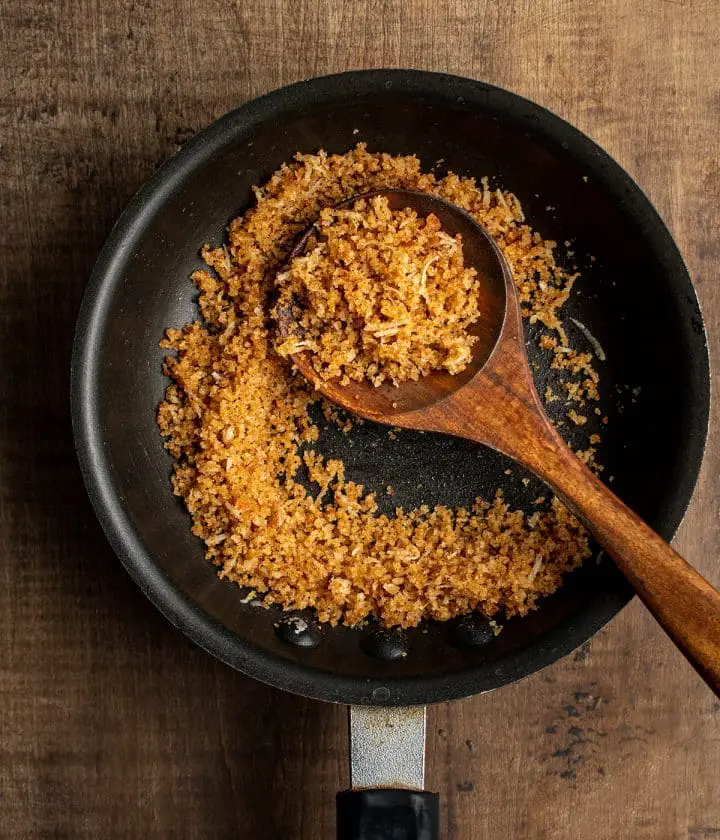 brown butter parmesan breadcrumbs