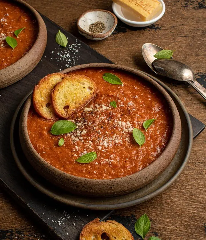 eggplant parmesan soup