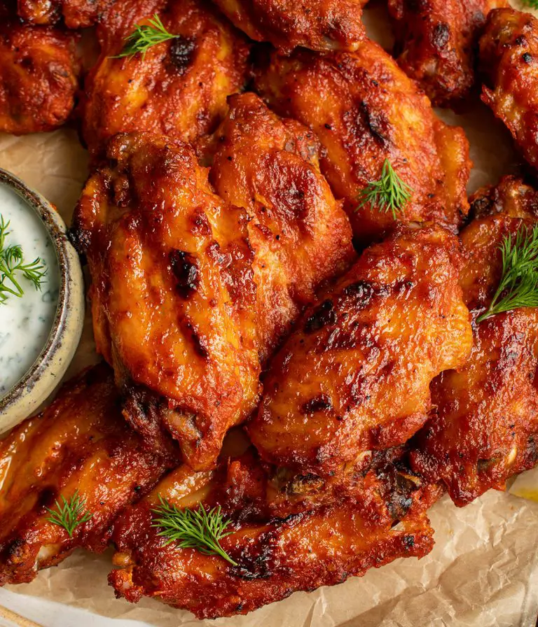 Red Pepper Chicken Wings - Cherry on my Sundae