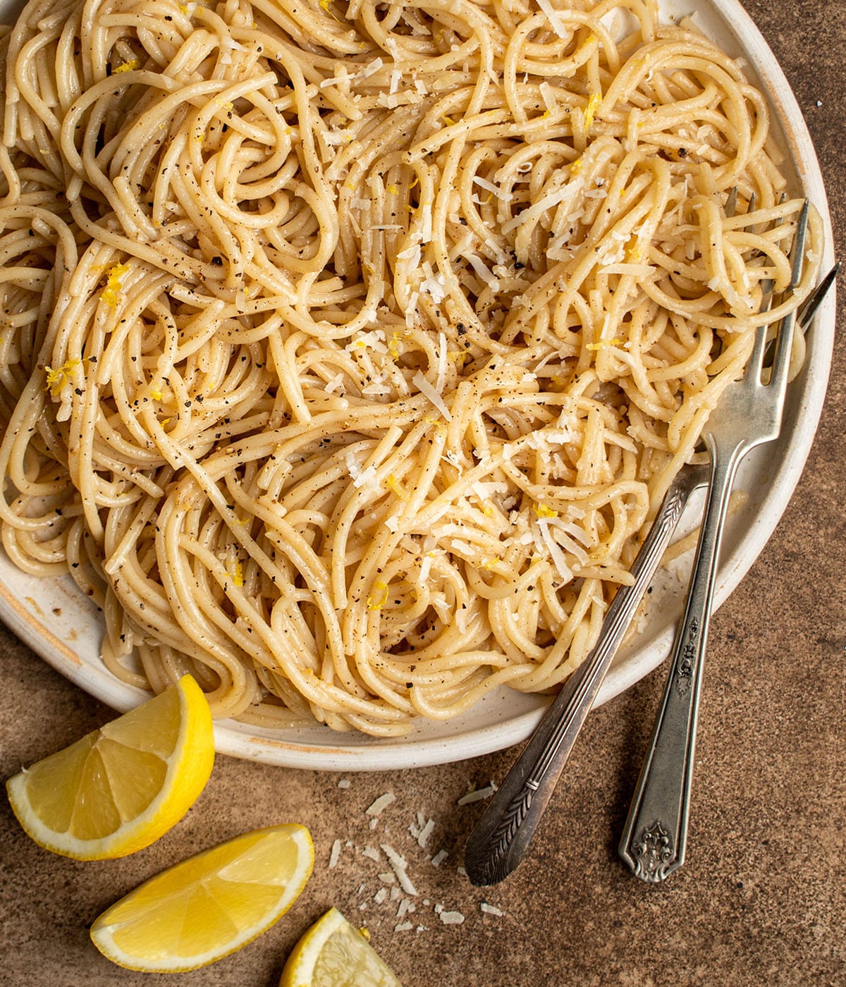 lemon cacio e pepe