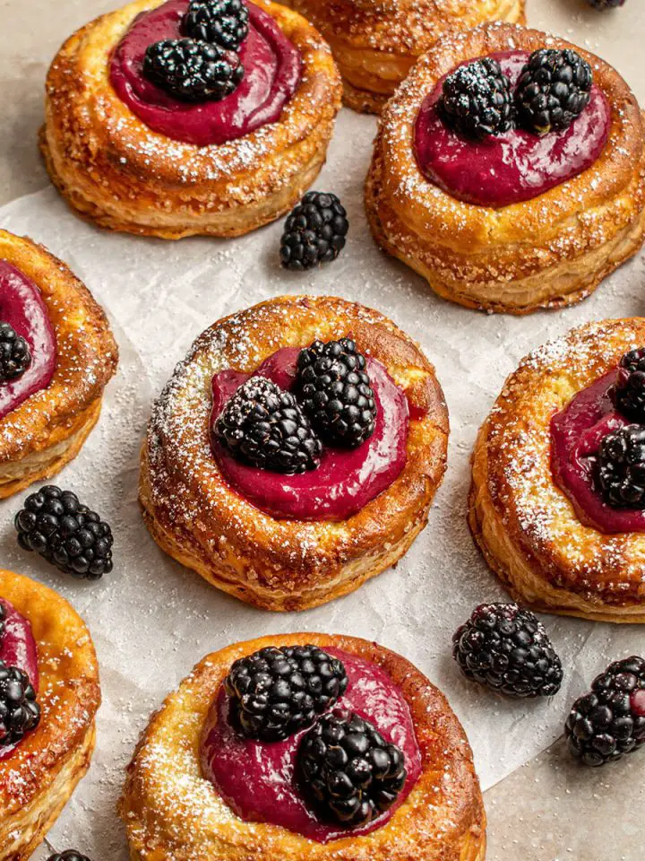 Blackberry Cream Cheese Danish - Cherry On My Sundae