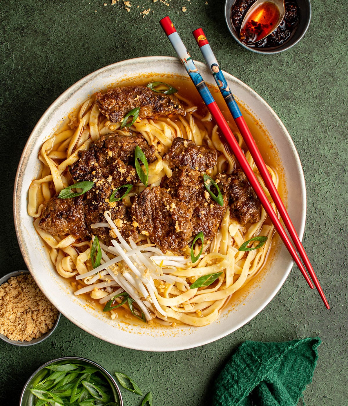 satay beef noodle soup