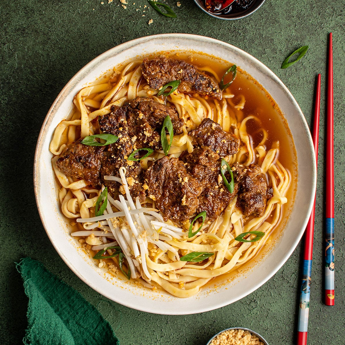 Satay Beef Noodle Soup