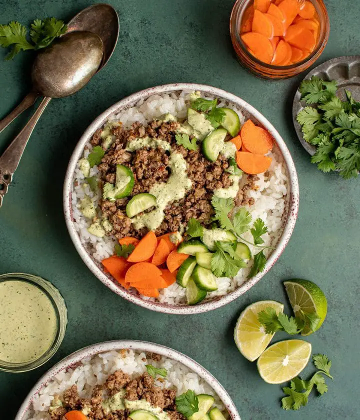 beef banh mi bowl