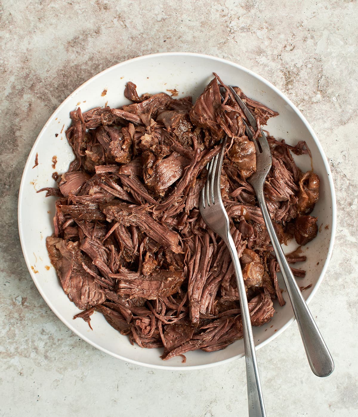 shredded beef