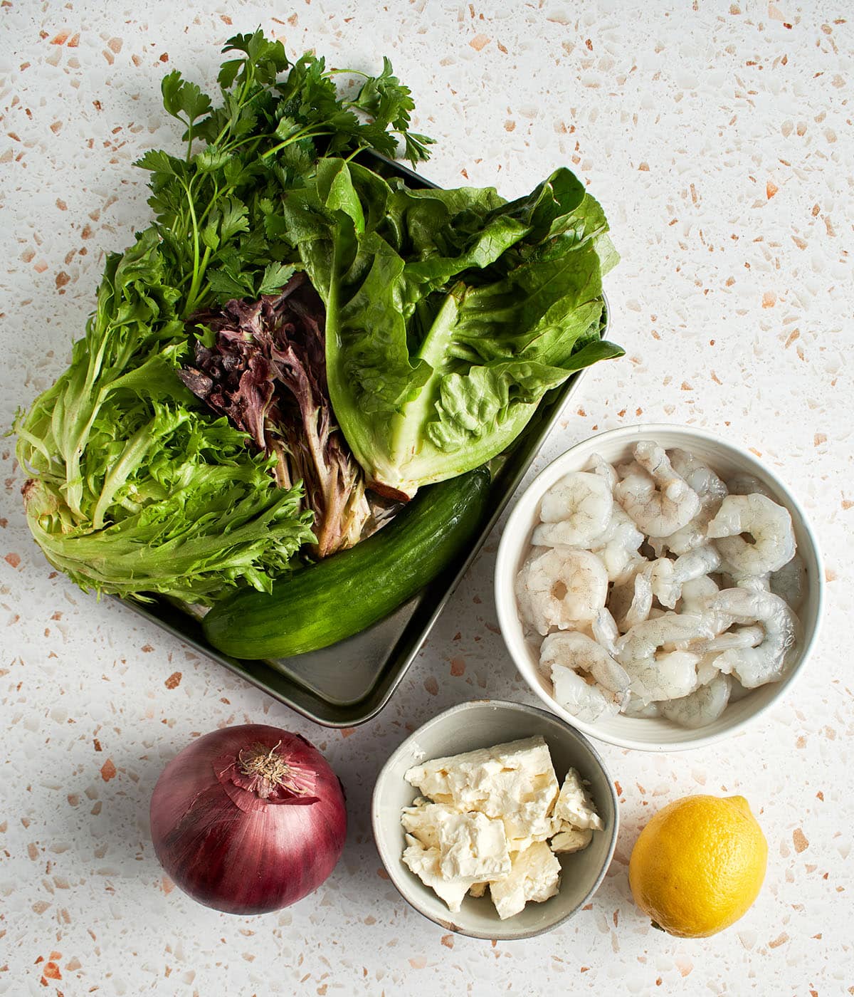 ingredients for salad