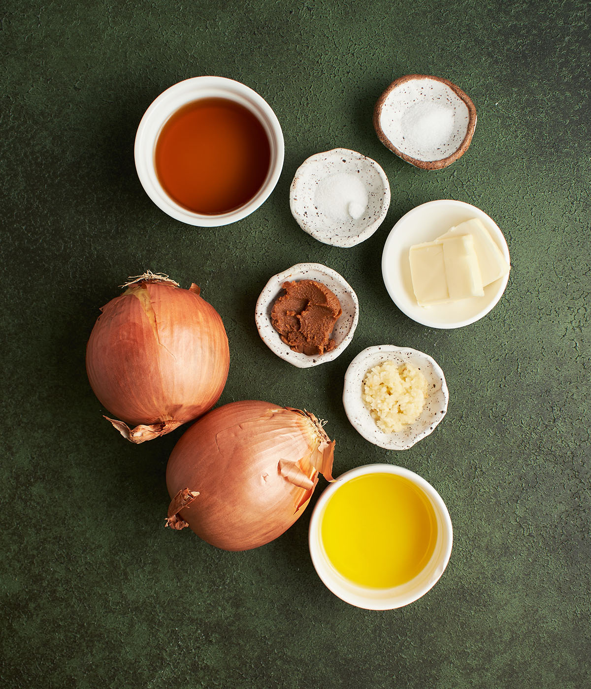 ingredients for onion sauce