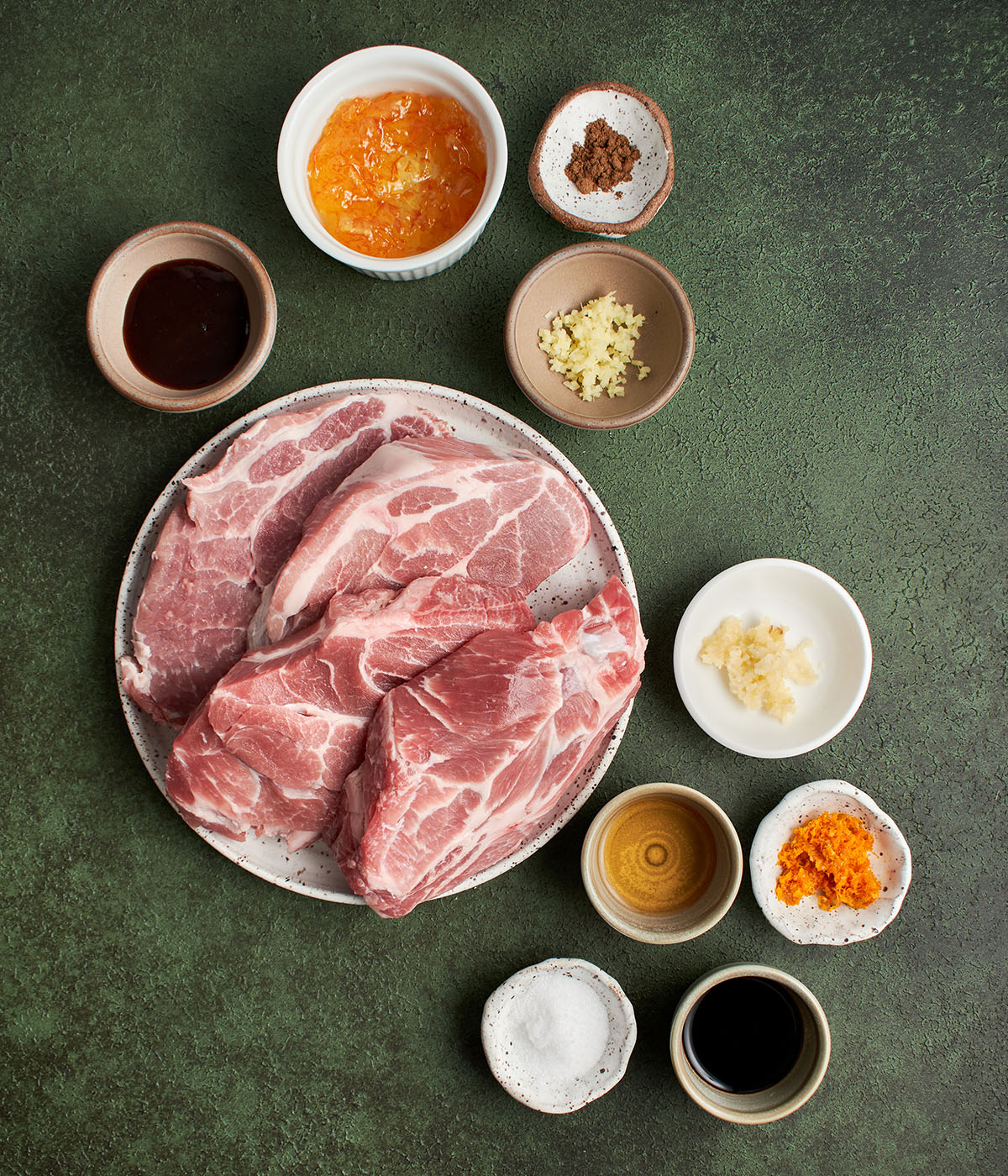 ingredients for pork