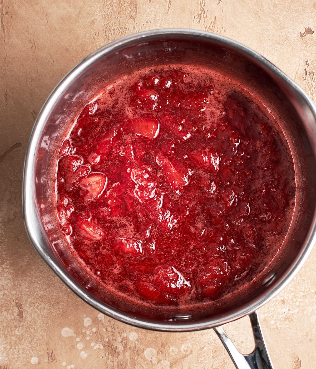 cooked strawberries