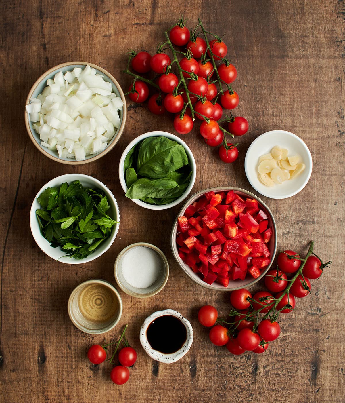 ingredients for tomato relish