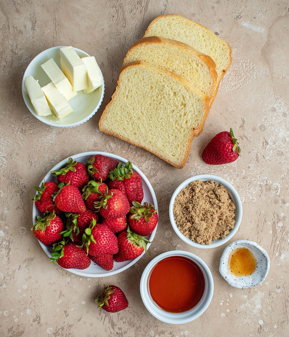 ingredients for toast