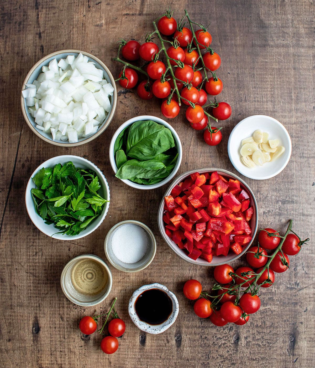 ingredients for tomato relish