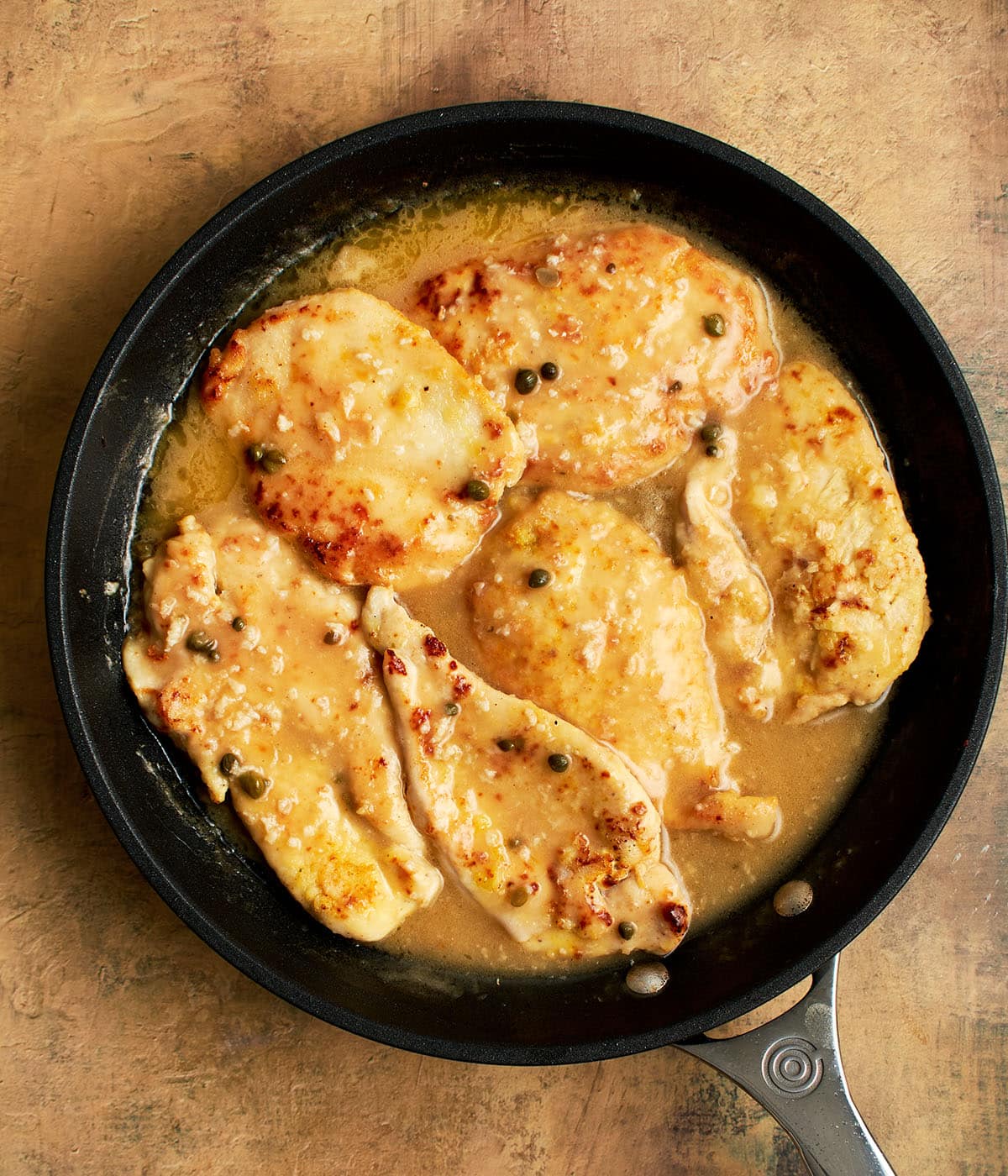 simmer chicken in sauce