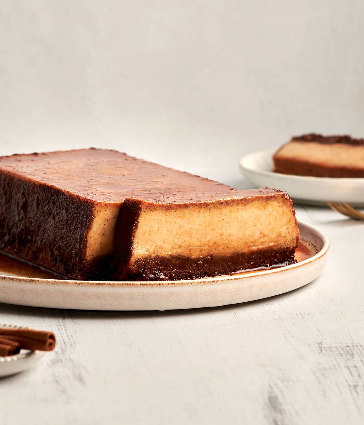 pumpkin chocoflan