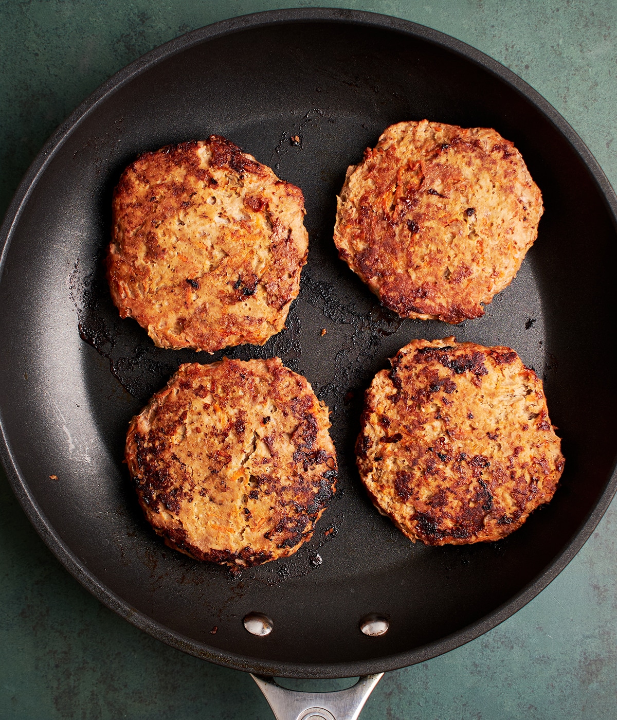 cooked sausage patties