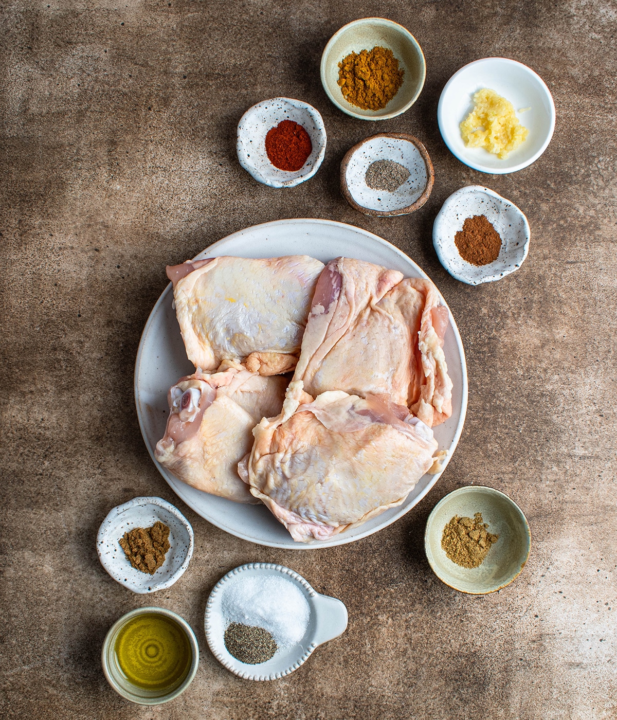 ingredients for chicken