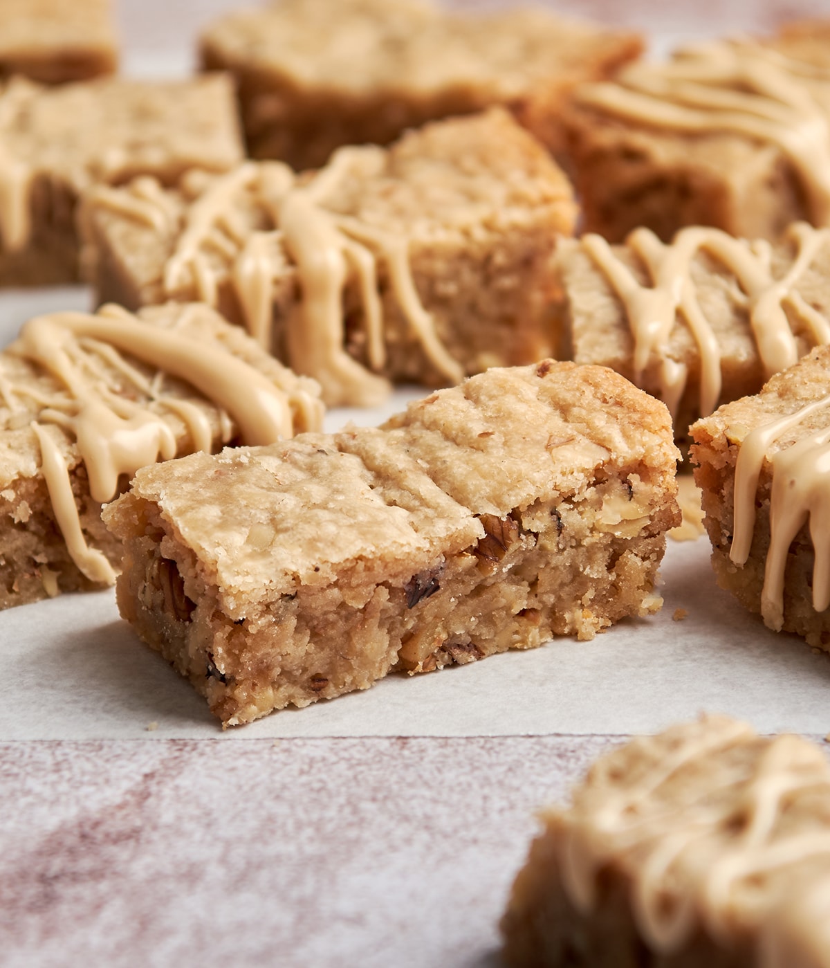 brown sugar walnut shortbread cookies