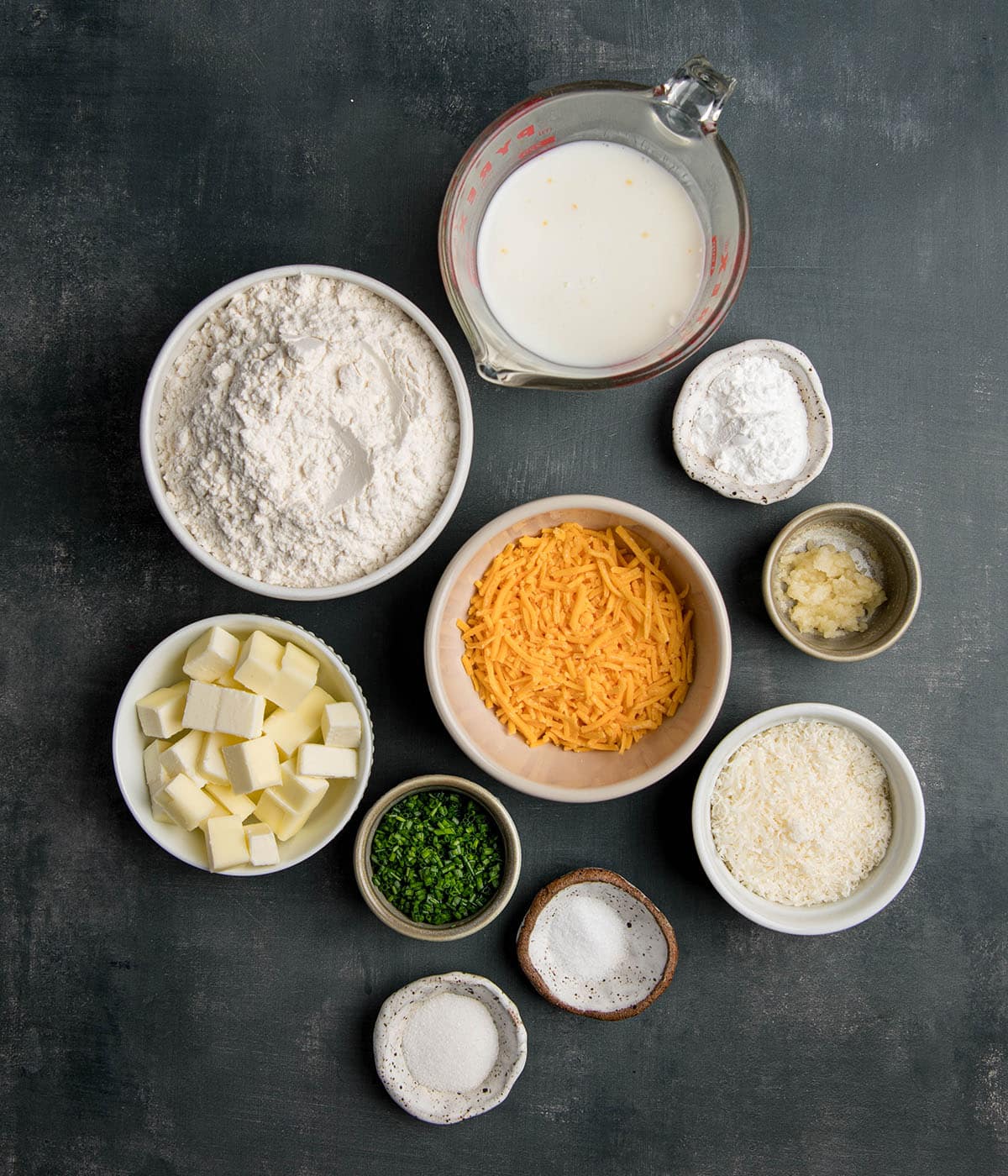 ingredients for biscuits