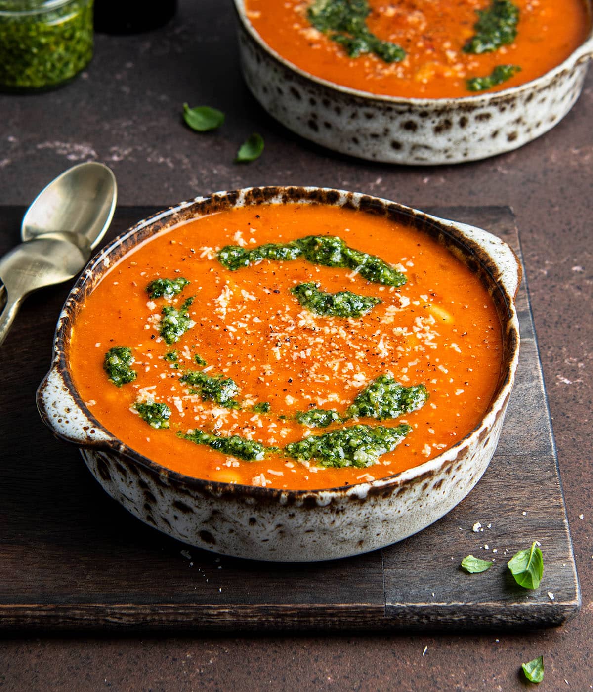 creamy white bean tomato soup