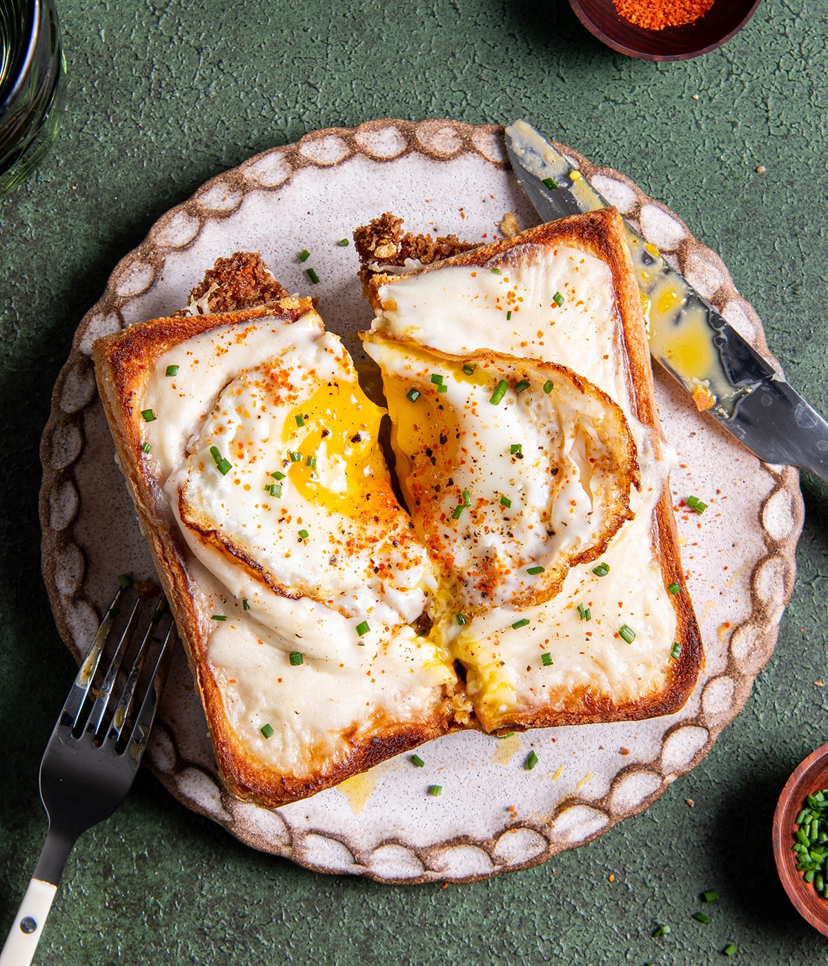 ham katsu croque madame