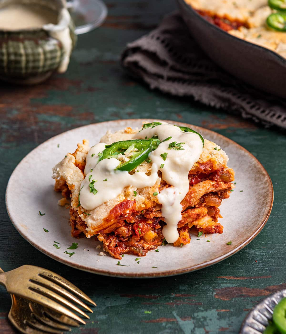 chicken tamale pie