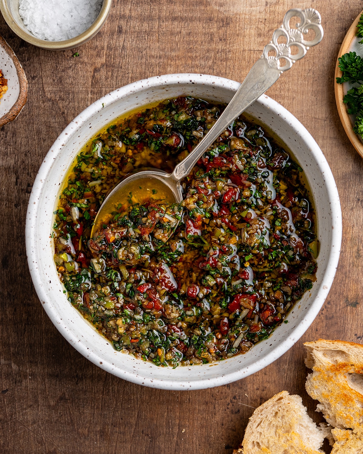 Sun-Dried Tomato Olive Oil Bread Dip